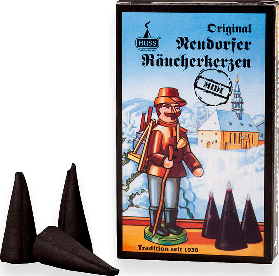 Huss Original Neudorfer Räucherkerzen -Midi- Fichte/Kiefer Huss Original Neudorfer Räucherkerzen -Midi- Fichte/Kiefer