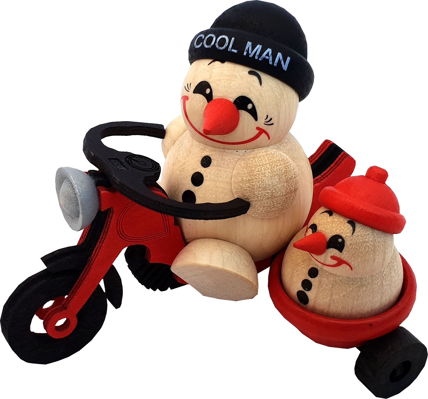 Karsten Braune Holzfigur Cool Man - Beiwagen Karsten Braune Holzfigur Cool Man - Beiwagen