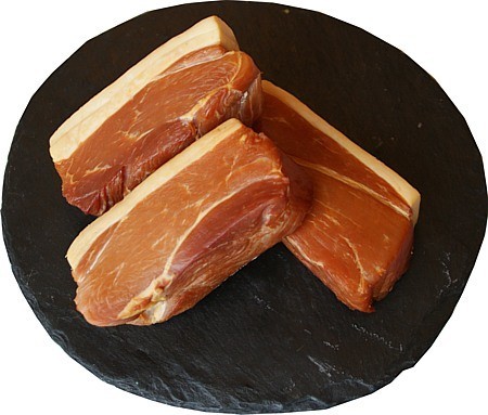 Schinkenspeck, herzhaft geräuchert, 1kg Schinkenspeck, herzhaft geräuchert, 1kg