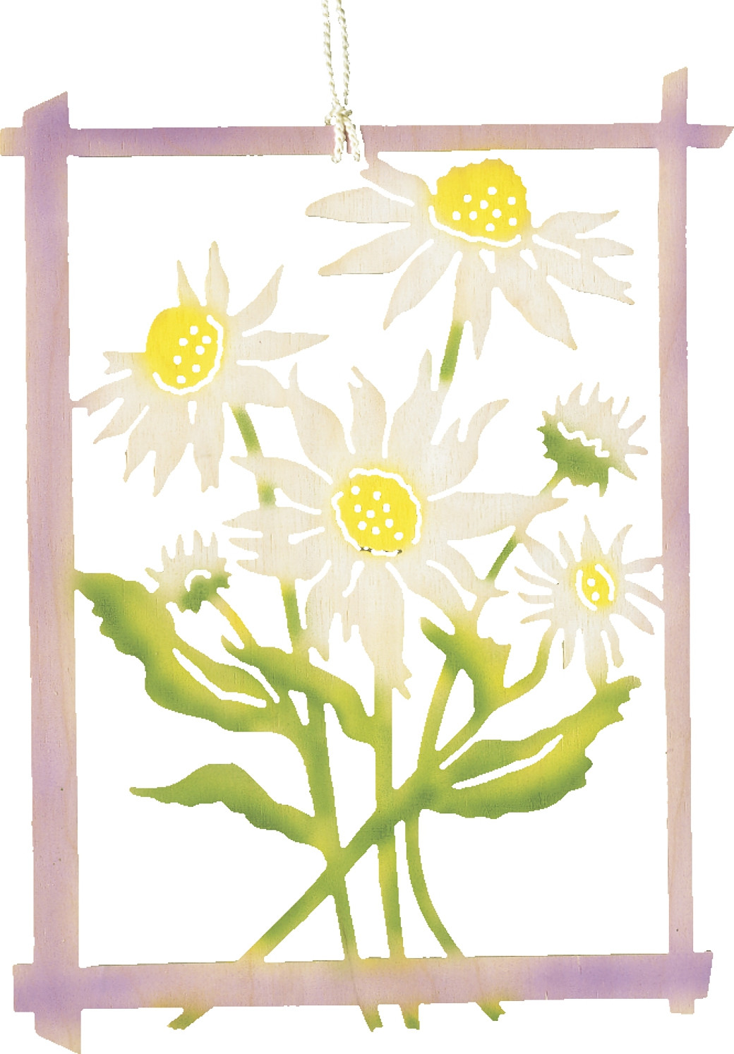 Taulin Fensterbild Margerite Taulin Fensterbild Margerite