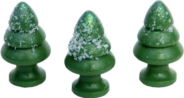 Drechslerei Kuhnert Baum klein, 3er-Set Drechslerei Kuhnert Baum klein, 3er-Set