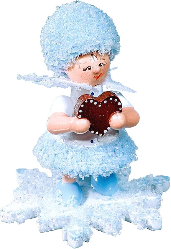 Drechslerei Kuhnert Schneeflöckchen mit Lebkuchenherz Drechslerei Kuhnert Schneeflöckchen mit Lebkuchenherz
