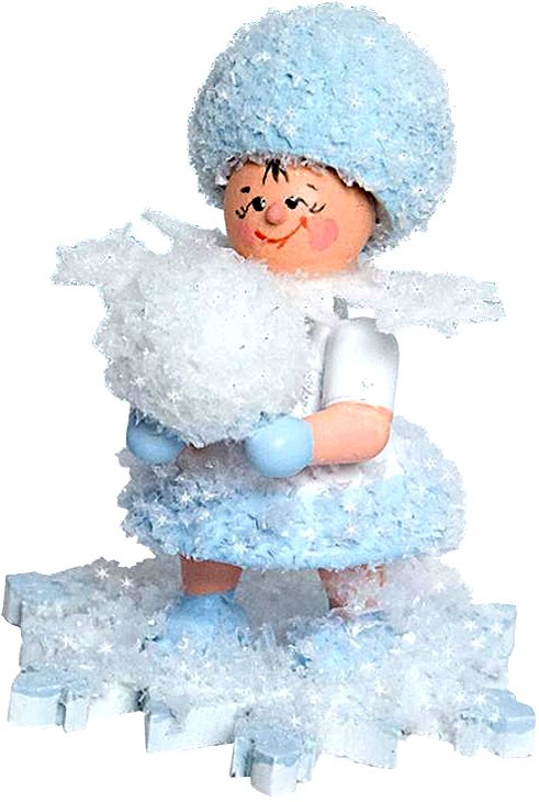Drechslerei Kuhnert Schneeflöckchen mit Schneekugel Drechslerei Kuhnert Schneeflöckchen mit Schneekugel