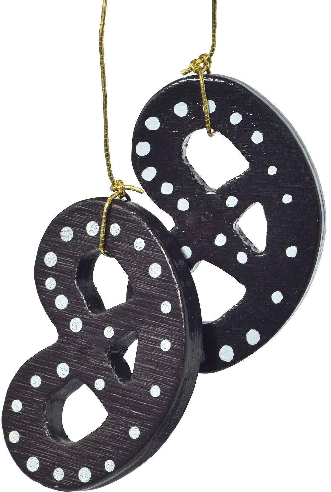 KWO Baumbehang Brezel dunkelbraun KWO Baumbehang Brezel dunkelbraun