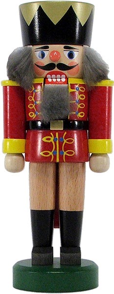 HoDreWa Legler Nussknacker König, rot/gelb, 16 cm HoDreWa Legler Nussknacker König, rot/gelb, 16 cm