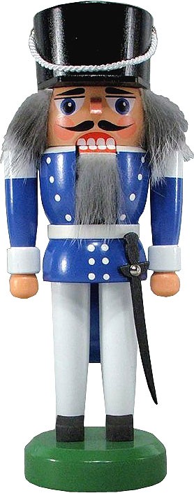 HoDreWa Legler Nussknacker Husar, blau HoDreWa Legler Nussknacker Husar, blau