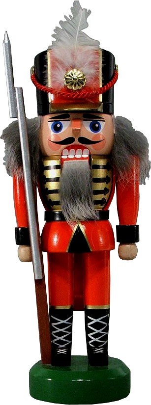 HoDreWa Legler Nussknacker Soldat, rot, 21 cm HoDreWa Legler Nussknacker Soldat, rot, 21 cm
