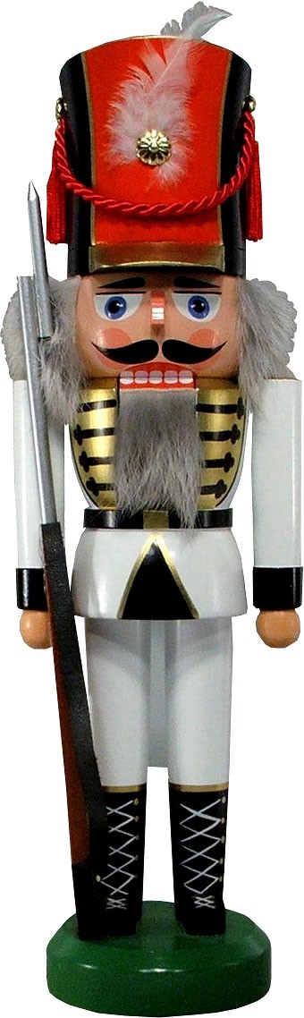 HoDreWa Legler Nussknacker Soldat, weiß, 38 cm HoDreWa Legler Nussknacker Soldat, weiß, 38 cm