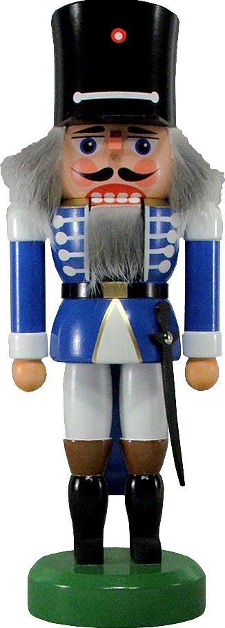 HoDreWa Legler Nussknacker Wachsoldat, blau, 26 cm HoDreWa Legler Nussknacker Wachsoldat, blau, 26 cm