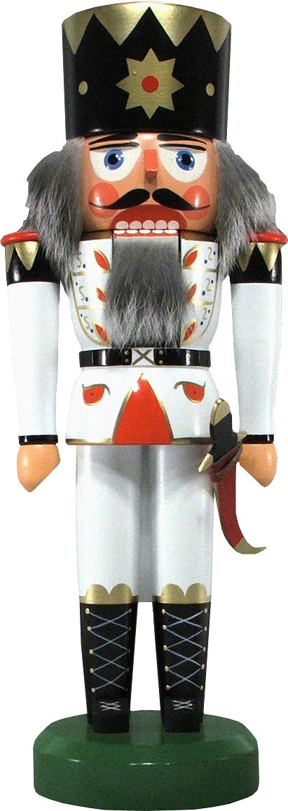 HoDreWa Legler Nussknacker König, weiß, 38 cm HoDreWa Legler Nussknacker König, weiß, 38 cm