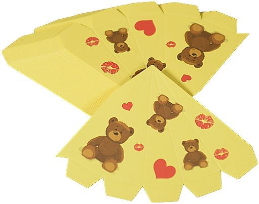 Bastelset 3er-Set Marienberger Adventssterne Teddy Kuss gelb Bastelset 3er-Set Marienberger Adventssterne Teddy Kuss gelb