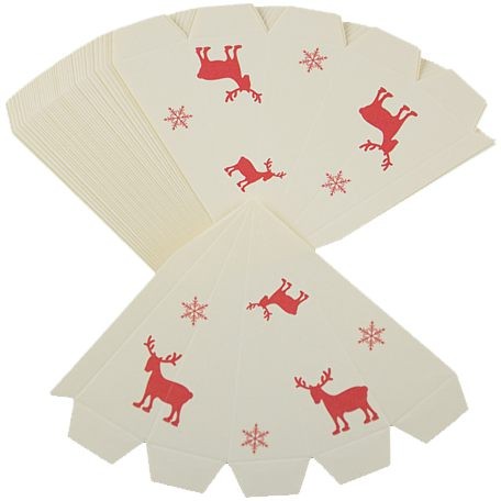 Bastelset 3er-Set Marienberger Adventssterne Elch, creme Bastelset 3er-Set Marienberger Adventssterne Elch, creme