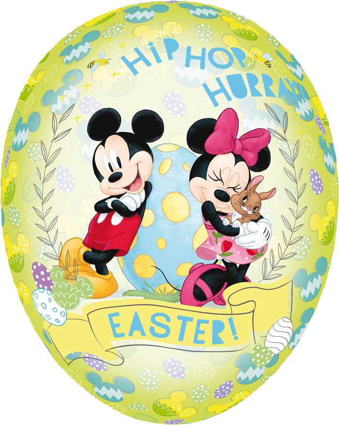 Nestler Osterei Disney - Minnie & Mickey Maus, 15 cm Nestler Osterei Disney - Minnie & Mickey Maus, 15 cm