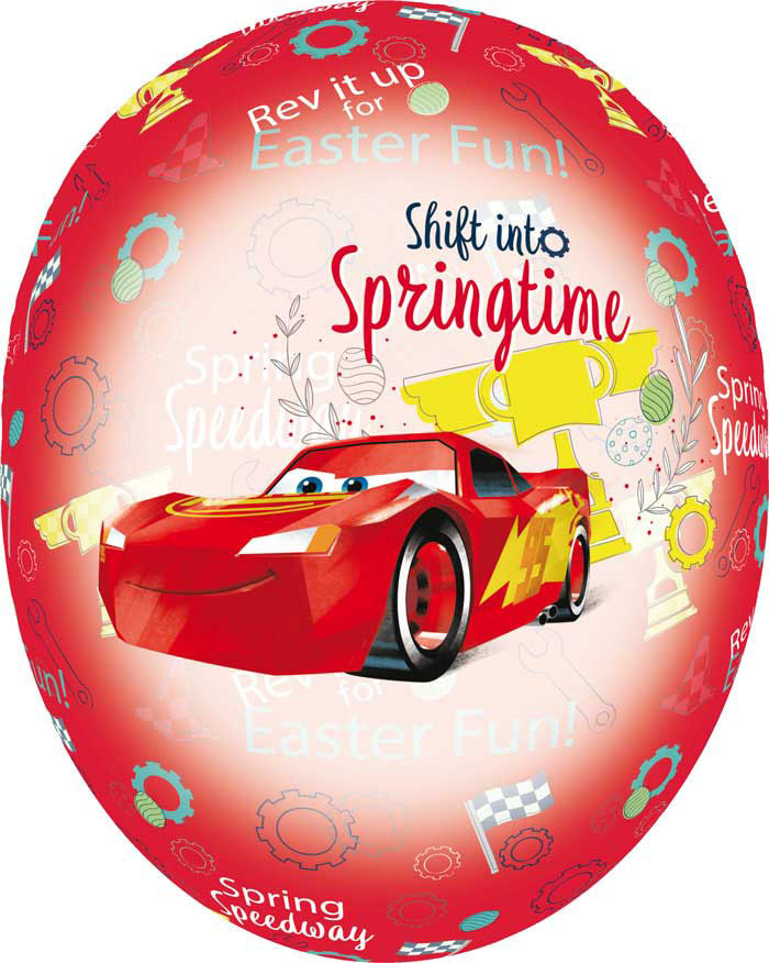 Nestler Osterei Disney - Cars Springtime, 18 cm