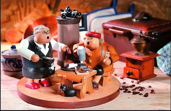 KWO Räuchermännchen Bauernstube -Die Dicken- KWO Räuchermännchen Bauernstube -Die Dicken-