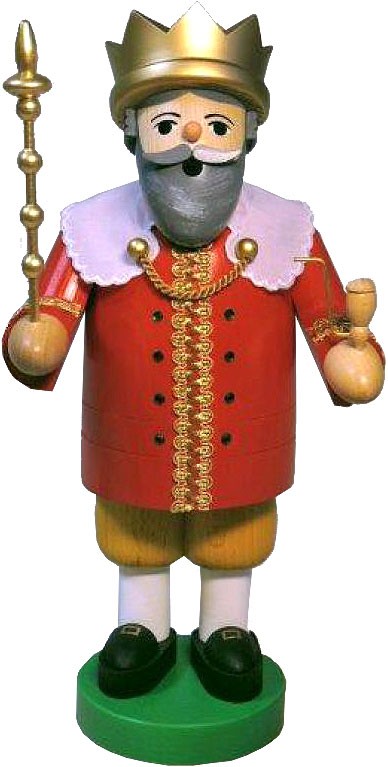 Richard Glässer Räuchermann König Richard Glässer Räuchermann König