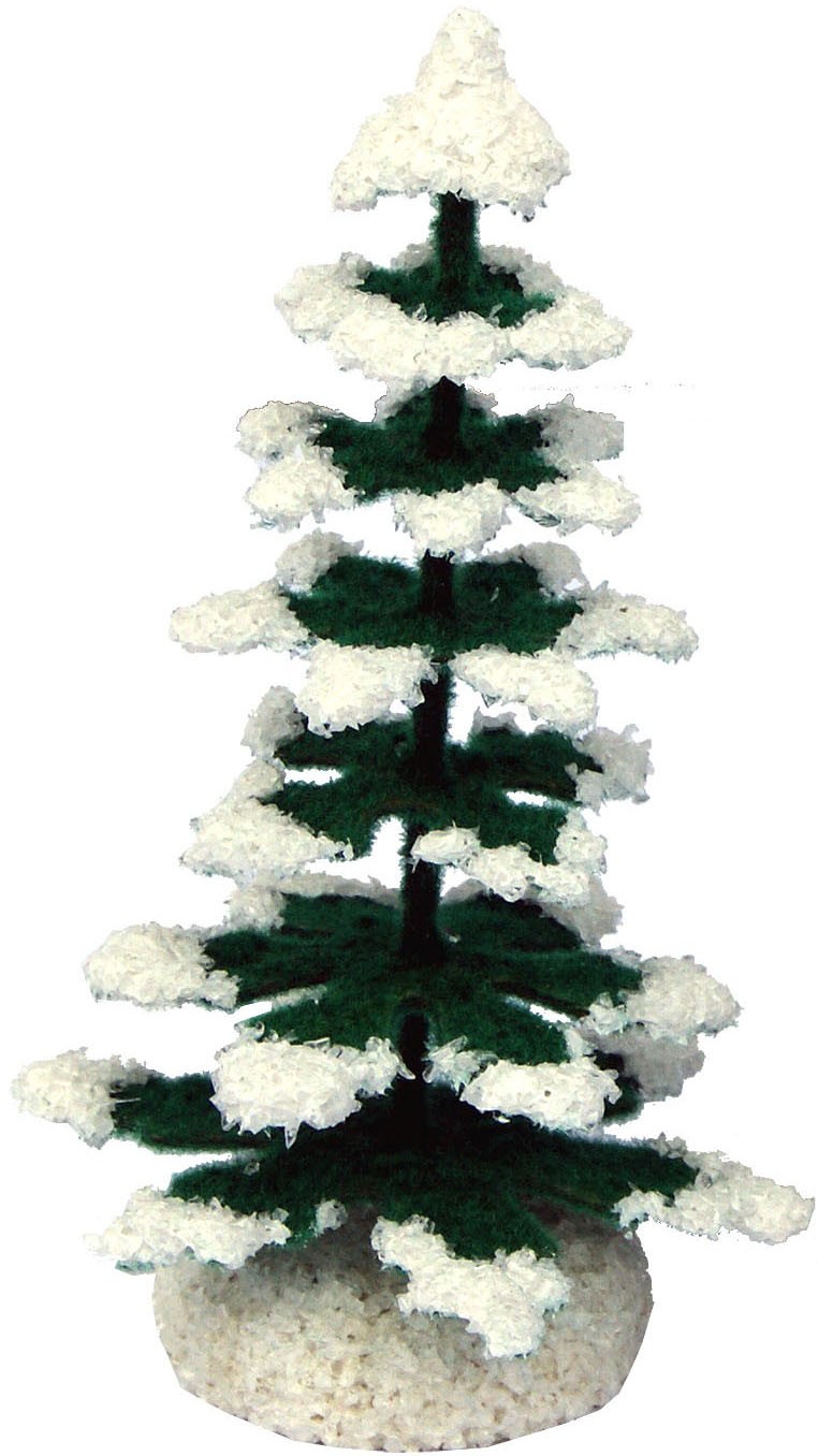 Romy Thiel Weihnachtsbaum, grün/weiß - 8 cm