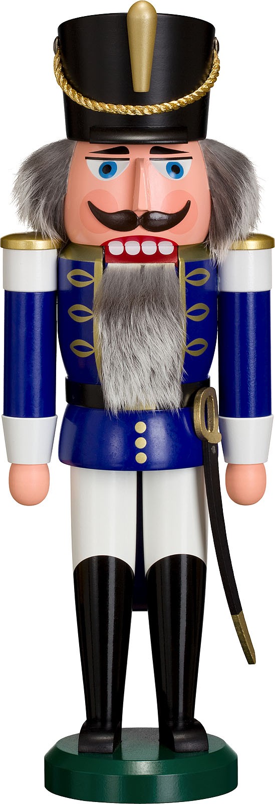 Seiffener Volkskunst eG Nussknacker Husar, blau, 39 cm Seiffener Volkskunst eG Nussknacker Husar, blau, 39 cm