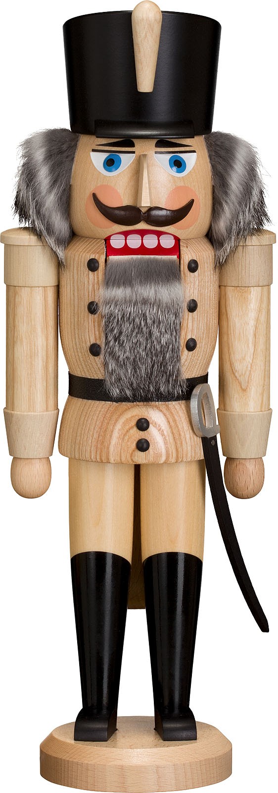Seiffener Volkskunst eG Nussknacker Husar, natur, 39 cm Seiffener Volkskunst eG Nussknacker Husar, natur, 39 cm