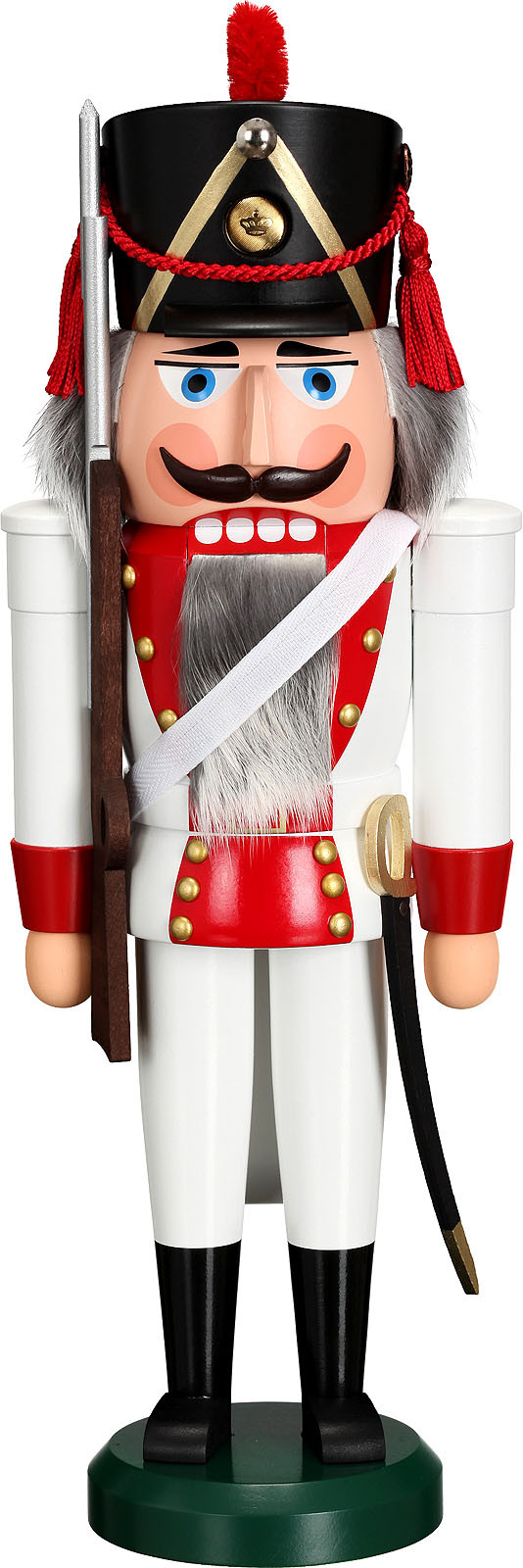 Seiffener Volkskunst eG Nussknacker Grenadier, rot Seiffener Volkskunst eG Nussknacker Grenadier, rot