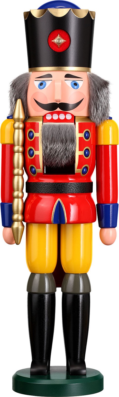 Seiffener Volkskunst eG Nussknacker König, rot, 50 cm Seiffener Volkskunst eG Nussknacker König, rot, 50 cm