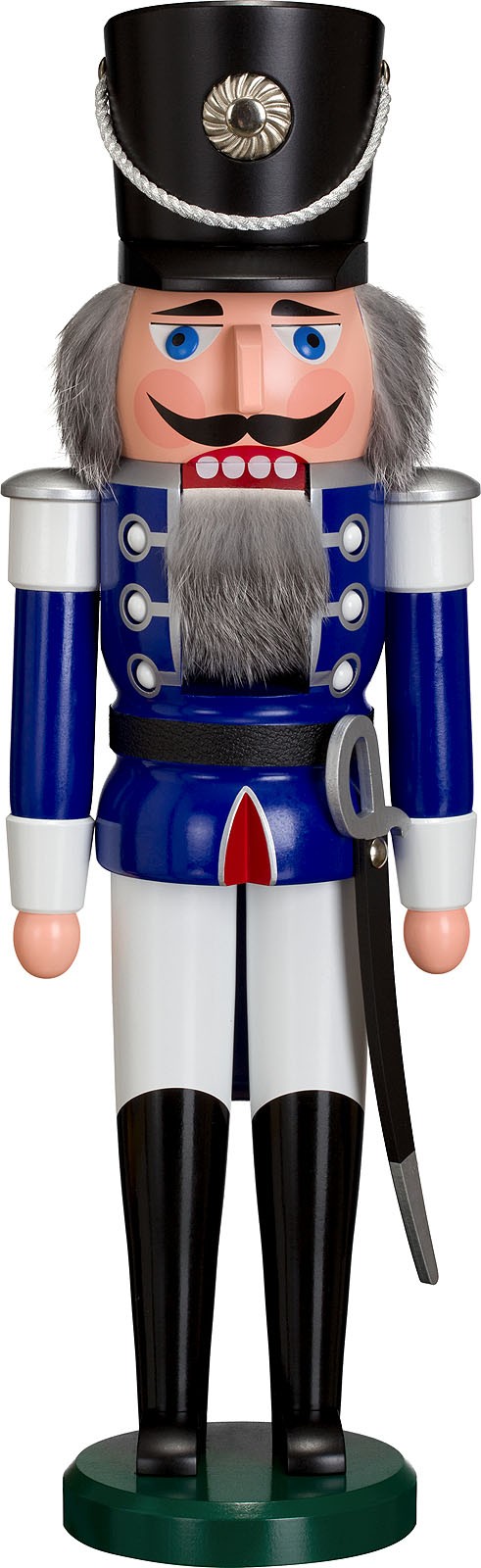 Seiffener Volkskunst eG Nussknacker Husar, blau, 50 cm Seiffener Volkskunst eG Nussknacker Husar, blau, 50 cm