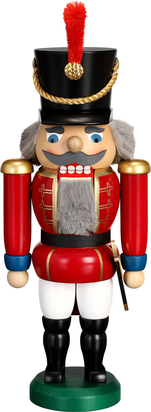 Seiffener Volkskunst eG Nussknacker Husar, rot Seiffener Volkskunst eG Nussknacker Husar, rot