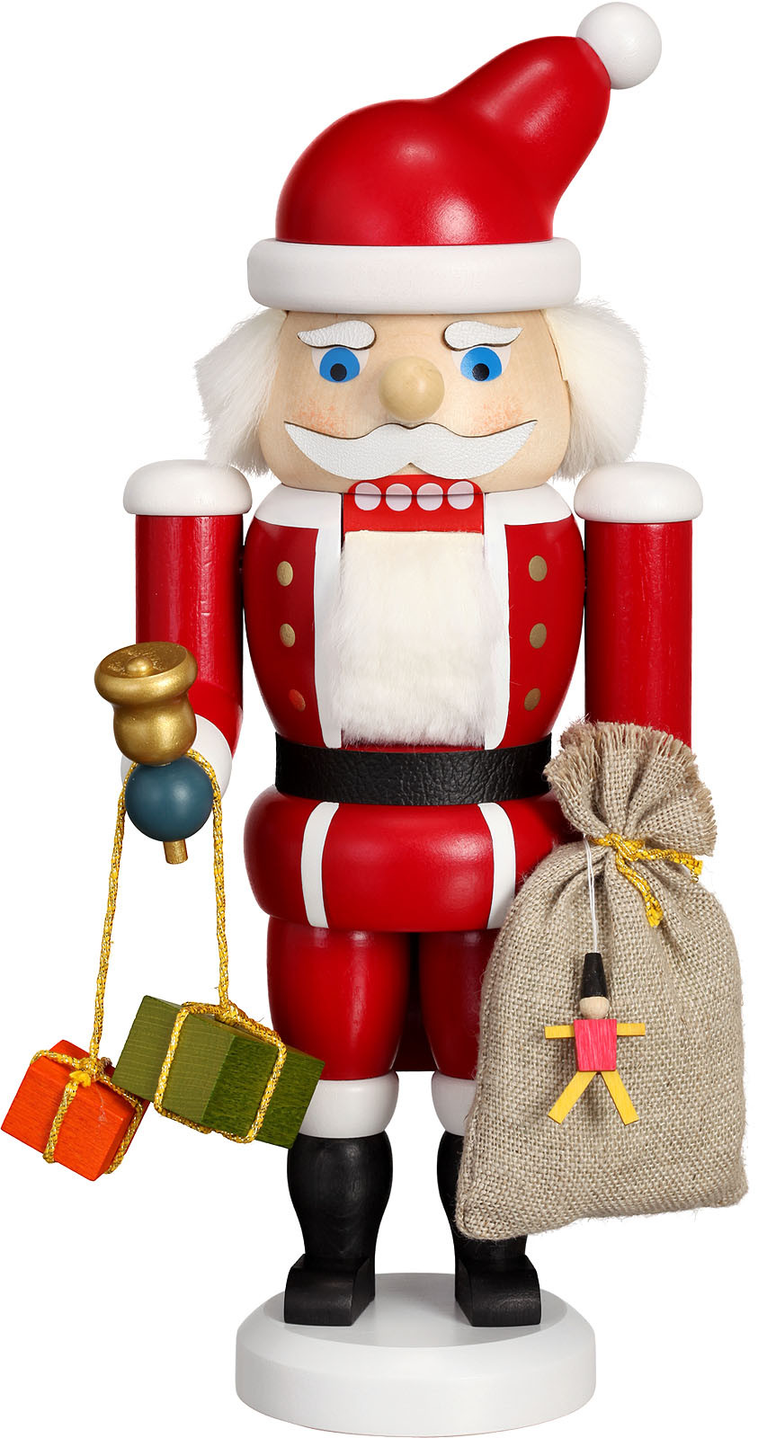 Seiffener Volkskunst eG Nussknacker Weihnachtsmann Seiffener Volkskunst eG Nussknacker Weihnachtsmann