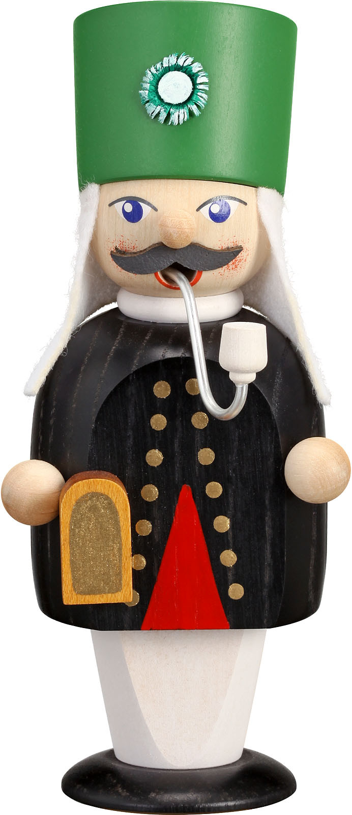 Seiffener Volkskunst eG Räuchermann Bergmann mit Grubenlicht - kleine Geselle Seiffener Volkskunst eG Räuchermann Bergmann mit Grubenlicht - kleine Geselle