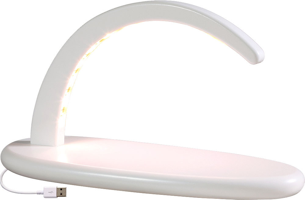 Seiffener Volkskunst eG Bogen mit LED-Beleuchtung, ohne Figuren - weiß Seiffener Volkskunst eG Bogen mit LED-Beleuchtung, ohne Figuren - weiß