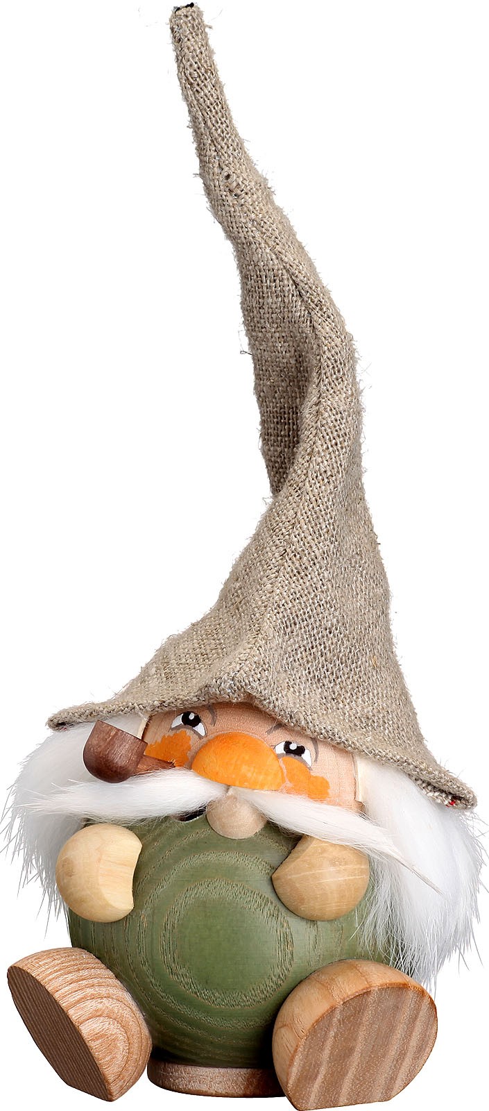 Seiffener Volkskunst eG Kugelräucherfigur, Die Waldzwerge - moosgrün Seiffener Volkskunst eG Kugelräucherfigur, Die Waldzwerge - moosgrün
