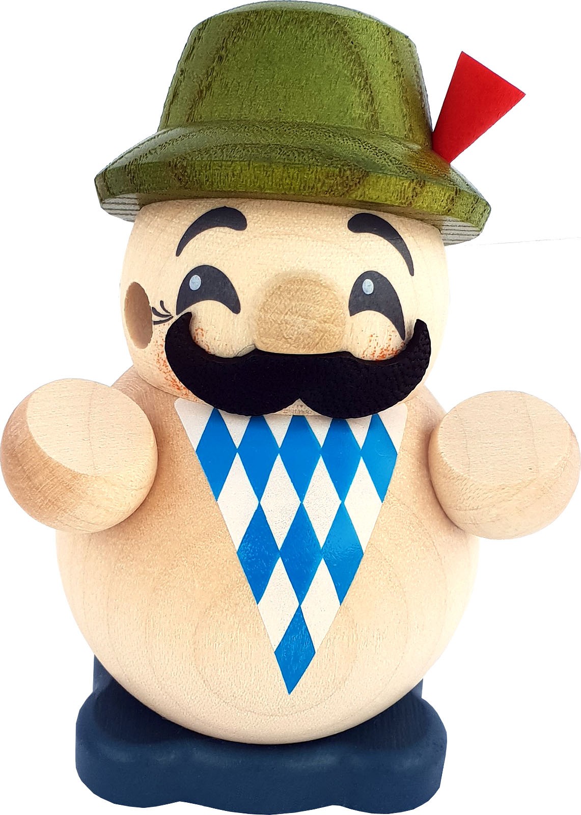 Seiffener Volkskunst eG Kugelräucherfigur, klein - Bayer Seiffener Volkskunst eG Kugelräucherfigur, klein - Bayer