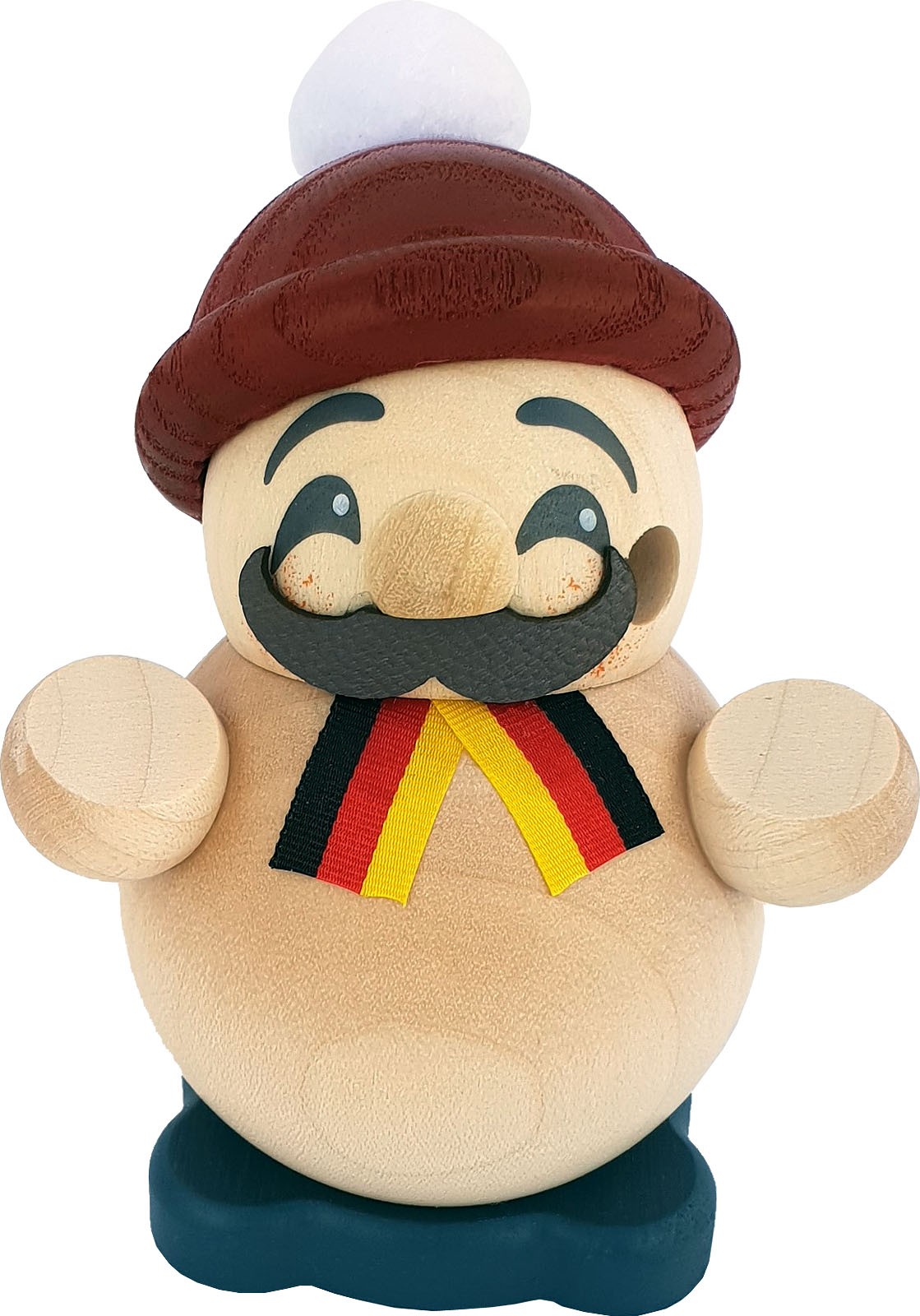 Seiffener Volkskunst eG Kugelräucherfigur, klein - Deutscher Typ Seiffener Volkskunst eG Kugelräucherfigur, klein - Deutscher Typ