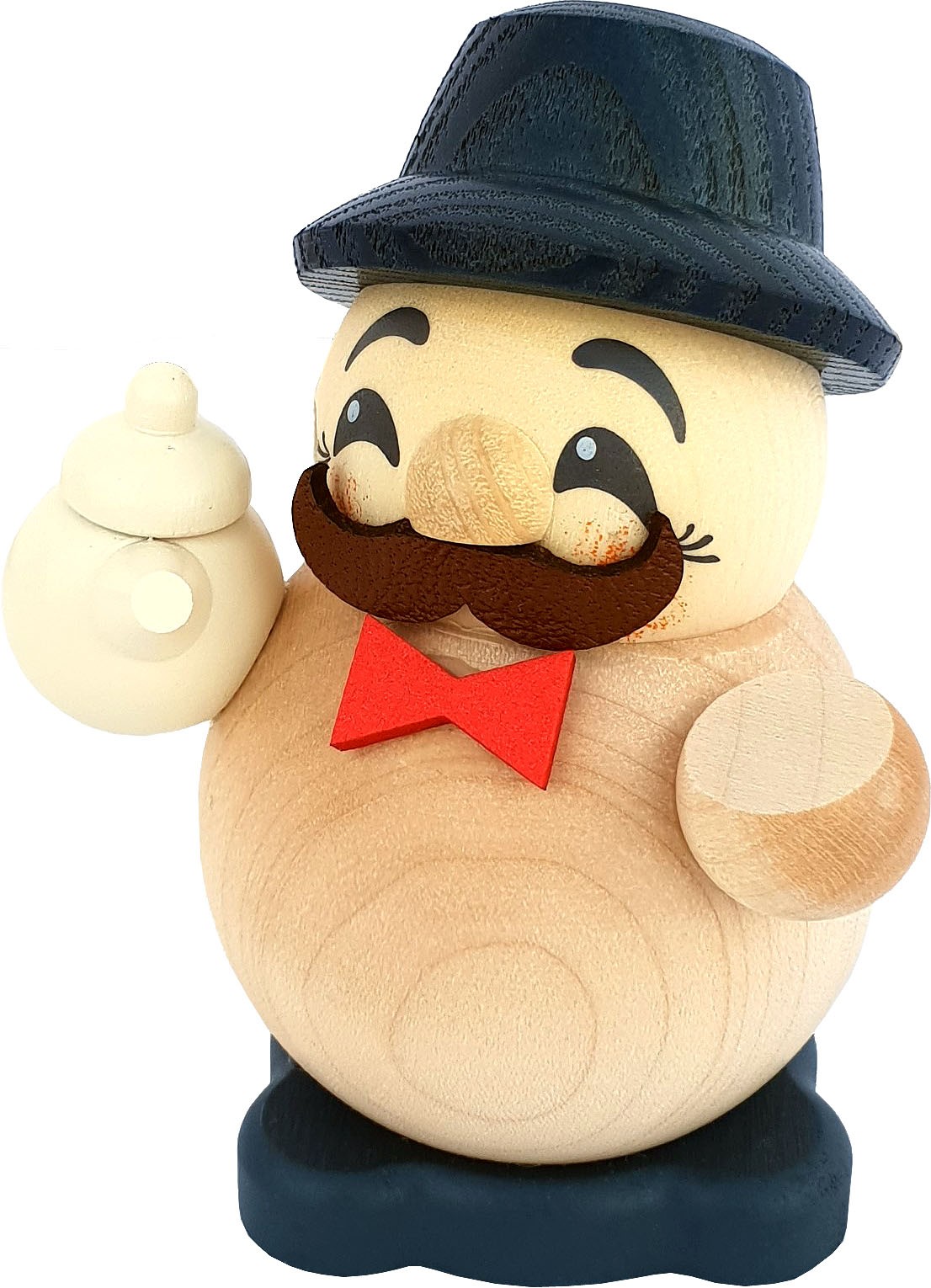 Seiffener Volkskunst eG Kugelräucherfigur, klein - Kaffee-Opa Seiffener Volkskunst eG Kugelräucherfigur, klein - Kaffee-Opa