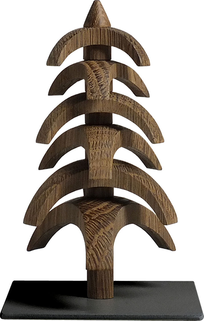 Seiffener Volkskunst eG Drehbaum Twist, Eiche geräuchert - 11,5 cm Seiffener Volkskunst eG Drehbaum Twist, Eiche geräuchert - 11,5 cm