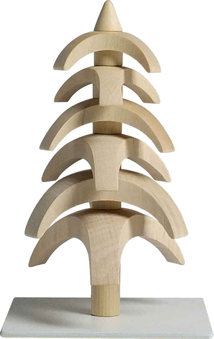 Seiffener Volkskunst eG Drehbaum Twist, Weißbuche - 11,5 cm Seiffener Volkskunst eG Drehbaum Twist, Weißbuche - 11,5 cm