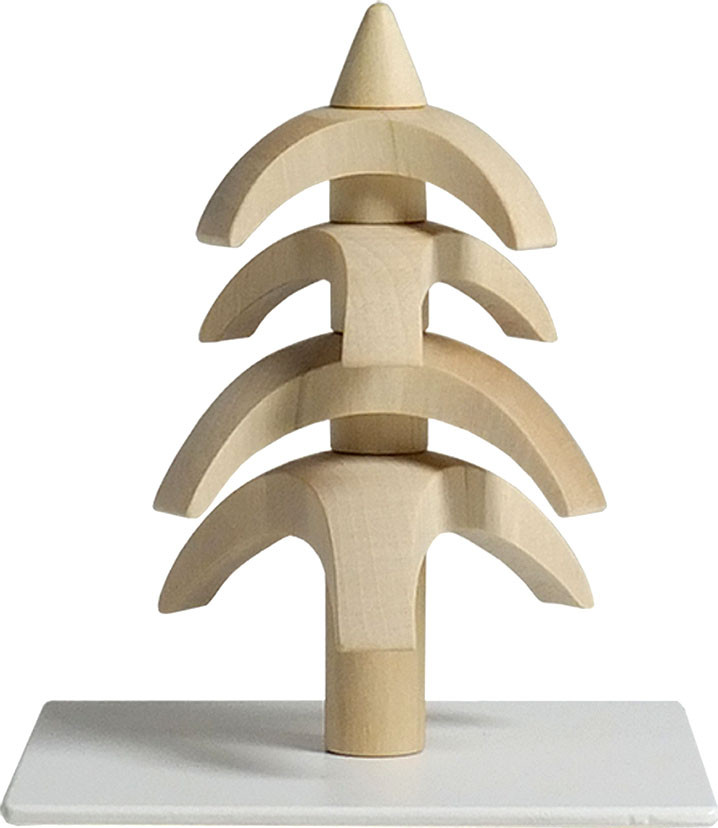 Seiffener Volkskunst eG Drehbaum Twist, Weißbuche - 8 cm Seiffener Volkskunst eG Drehbaum Twist, Weißbuche - 8 cm