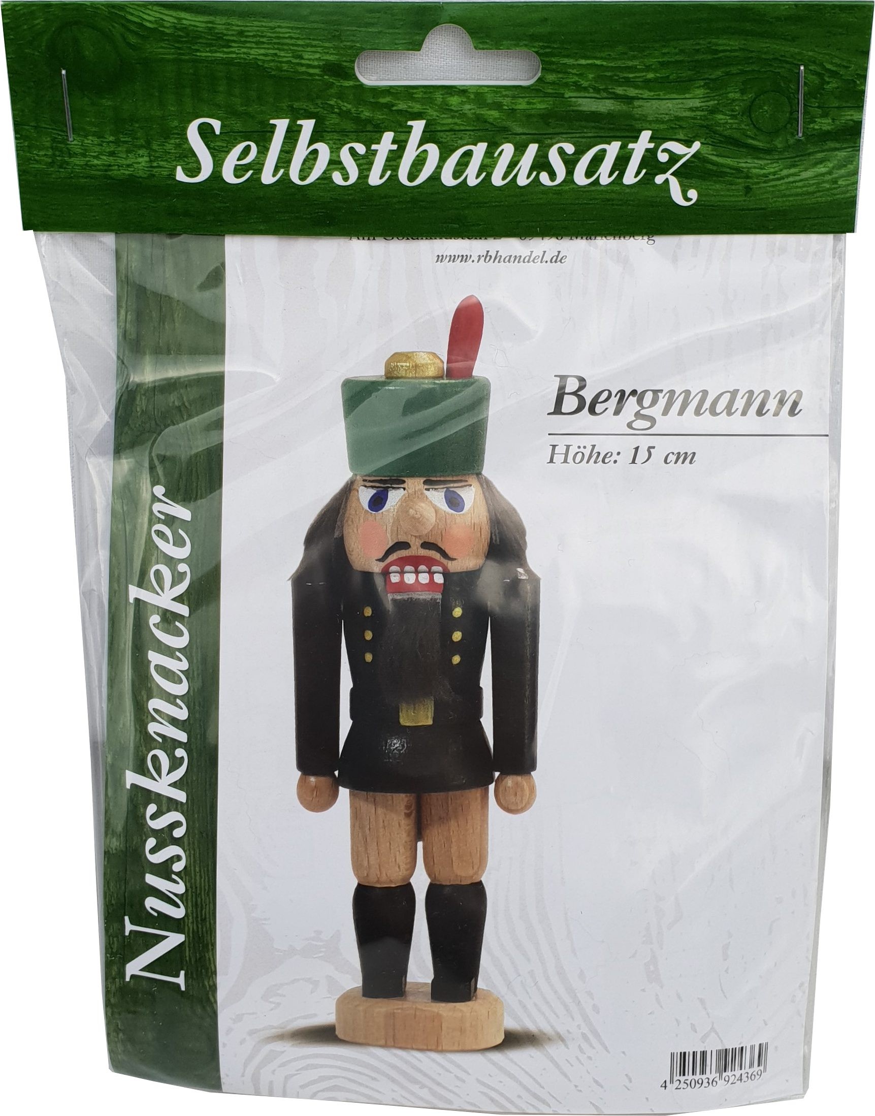Selbstbausatz Nussknacker - Bergmann Selbstbausatz Nussknacker - Bergmann