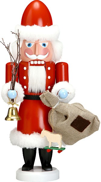 Seiffener Volkskunst eG Nussknacker Weihnachtsmann Seiffener Volkskunst eG Nussknacker Weihnachtsmann