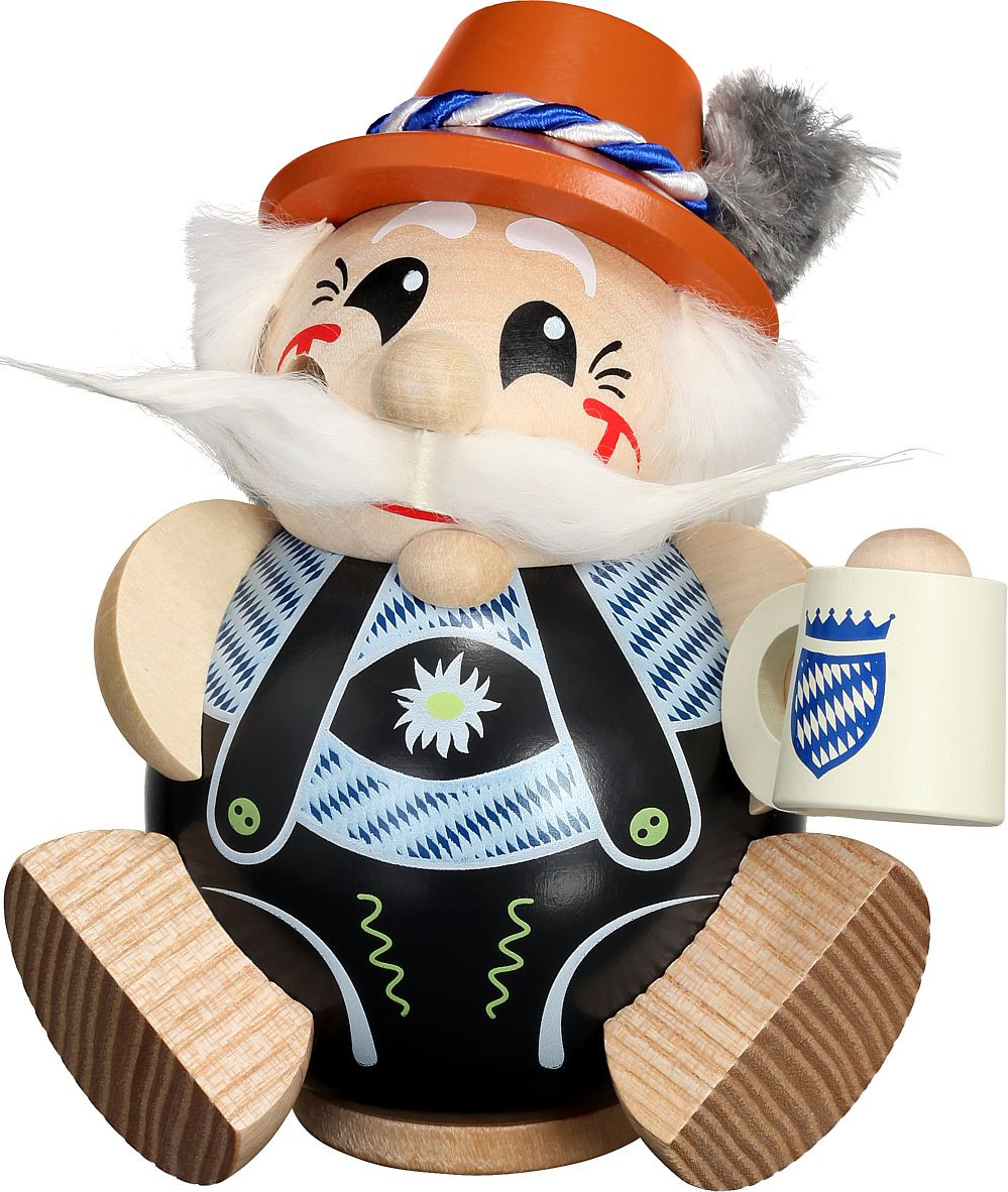 Seiffener Volkskunst eG Kugelräucherfigur Bayer, exklusiv Seiffener Volkskunst eG Kugelräucherfigur Bayer, exklusiv