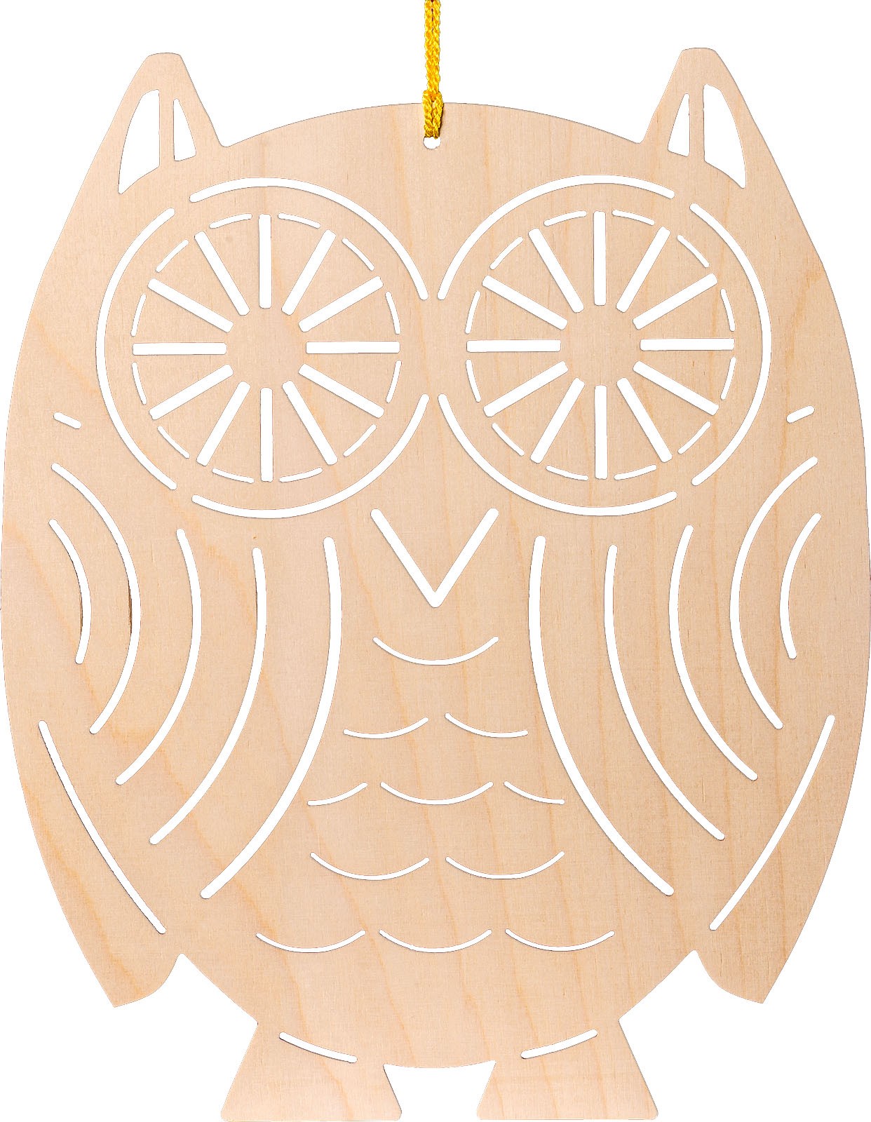 Taulin Fensterbild Eule (1) - oval Taulin Fensterbild Eule (1) - oval