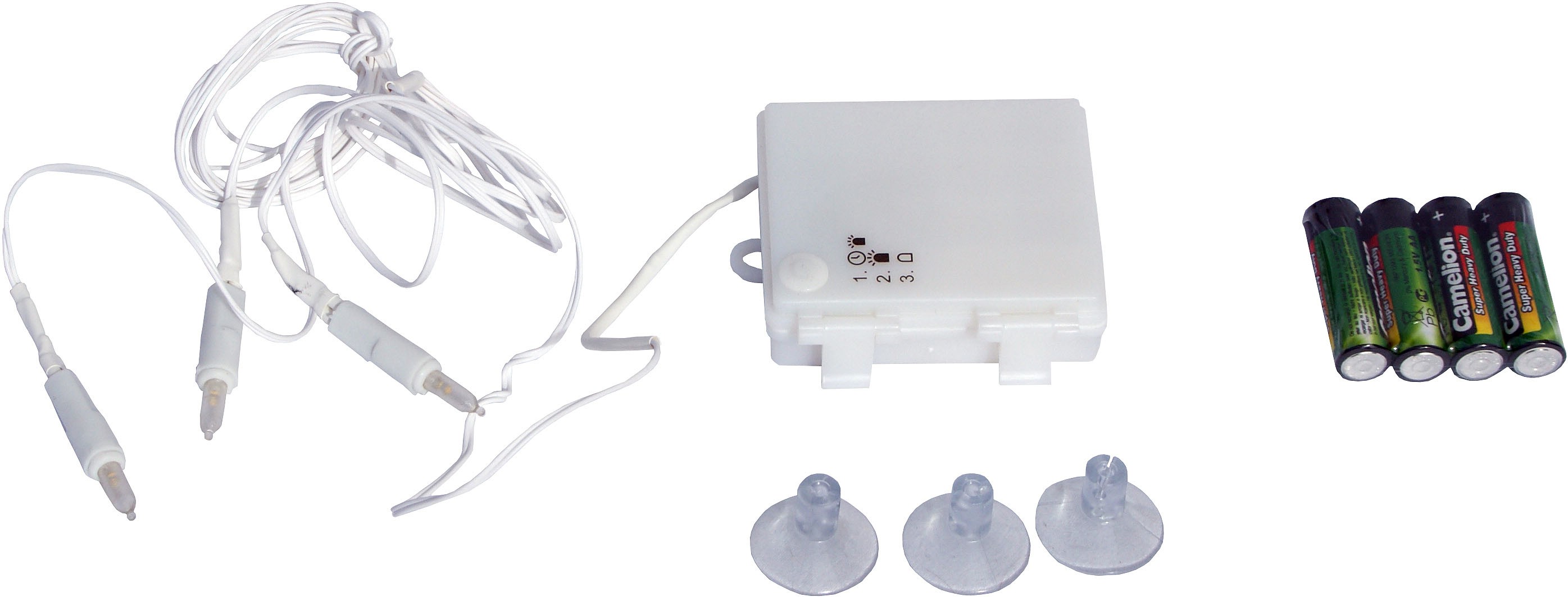 Beleuchtung für 3er-Set Marienberger Adventsstern - mit Timer Beleuchtung für 3er-Set Marienberger Adventsstern - mit Timer