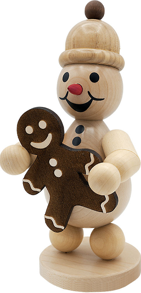 Drechslerei Volkmar Wagner Schneemann mit Pfefferkuchenmann Drechslerei Volkmar Wagner Schneemann mit Pfefferkuchenmann