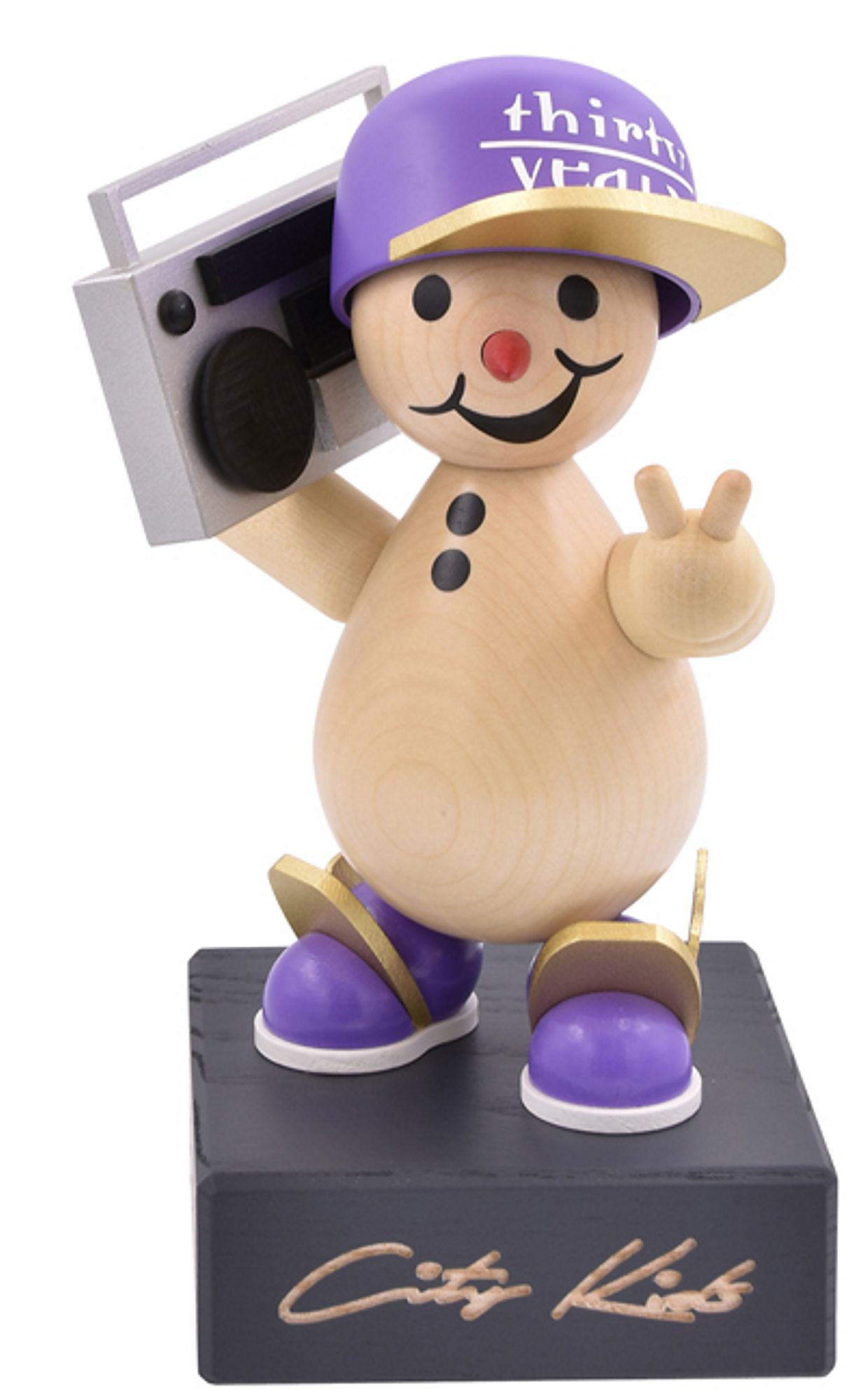 Drechslerei Volkmar Wagner Schneemann City Kids - AyJay Drechslerei Volkmar Wagner Schneemann City Kids - AyJay