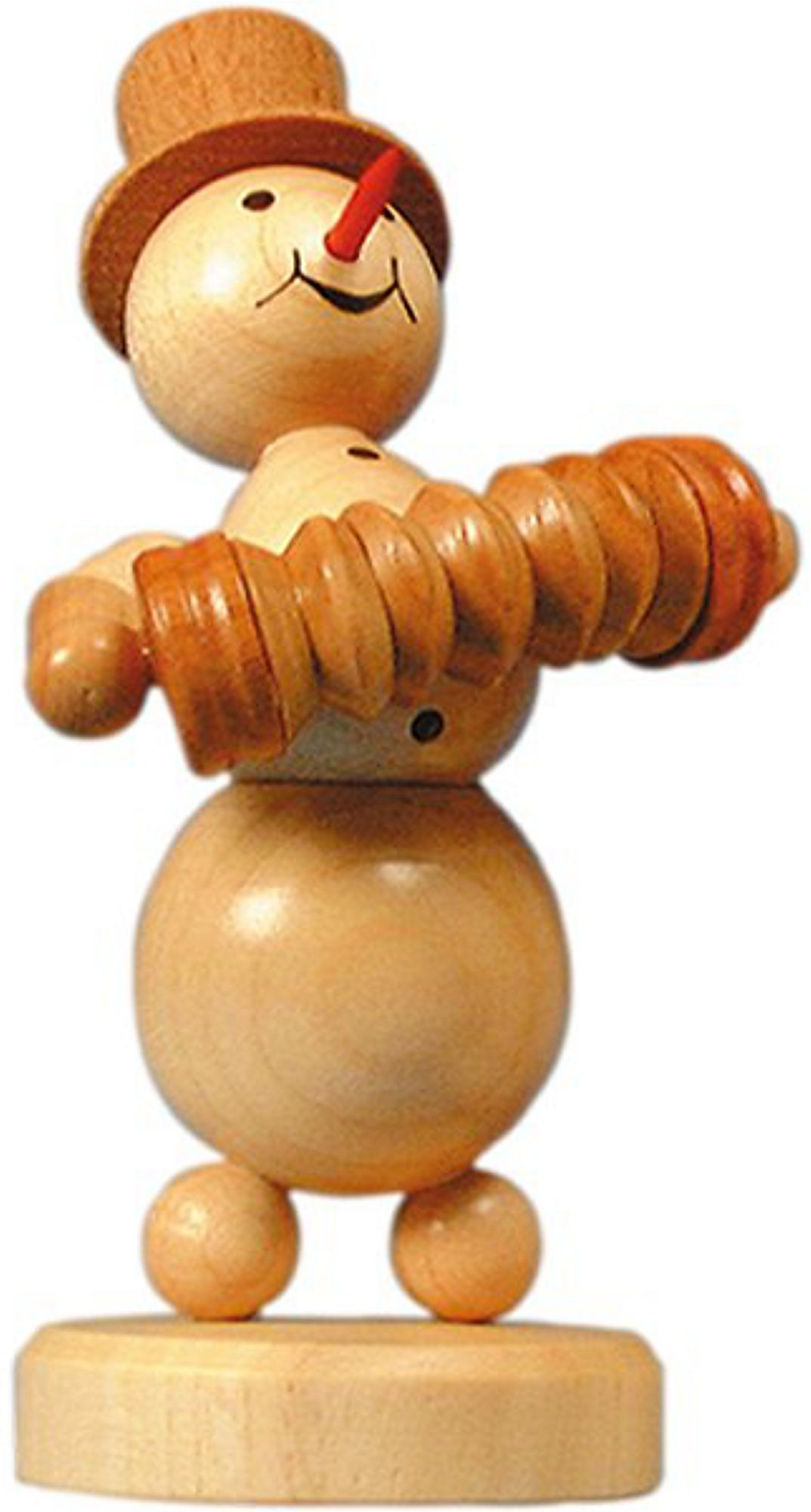 Drechslerei Volkmar Wagner Schneemannmusikant - Harmonikaspieler Drechslerei Volkmar Wagner Schneemannmusikant - Harmonikaspieler