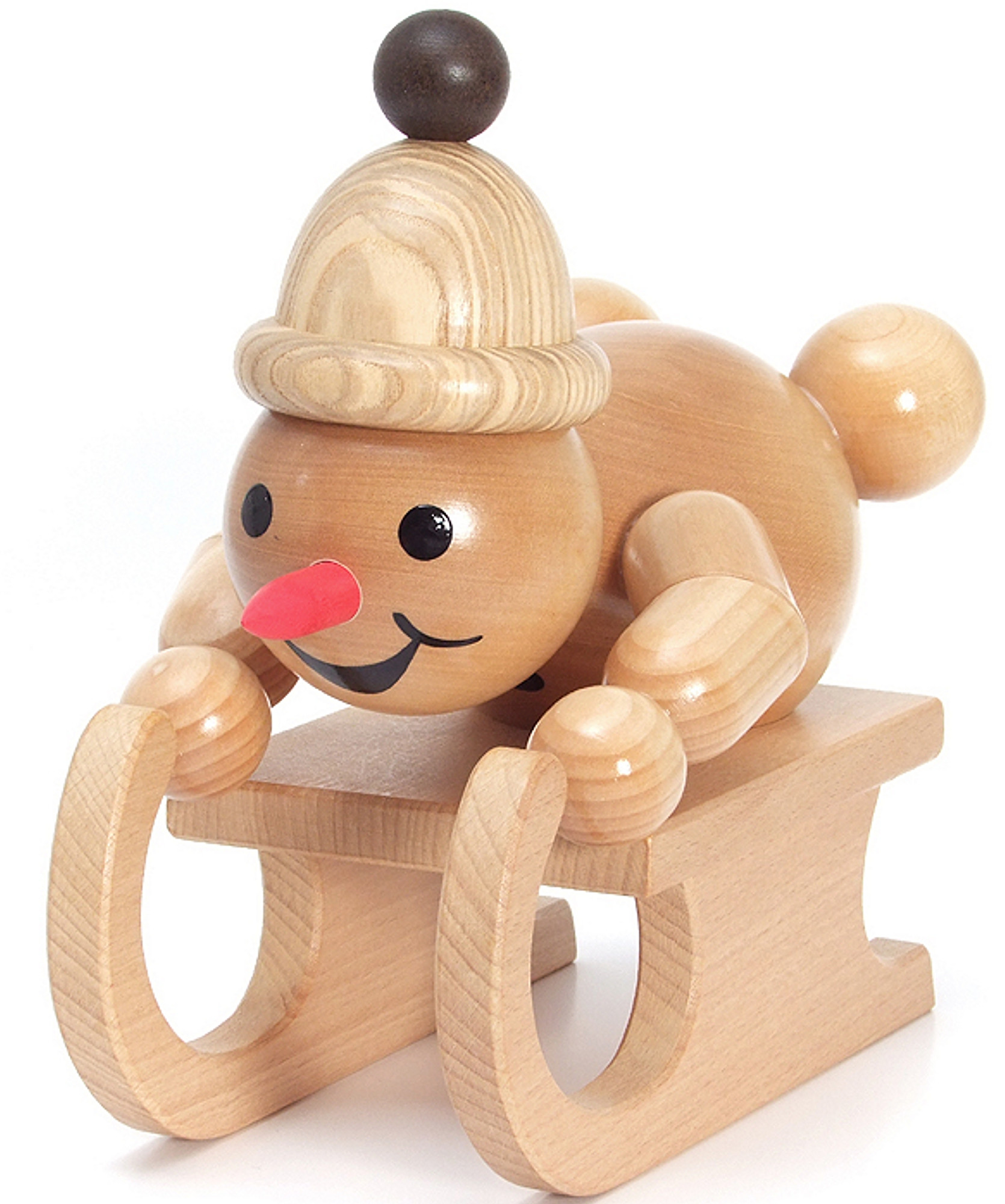 Drechslerei Volkmar Wagner Schneemann Junior - Rennschlitten Drechslerei Volkmar Wagner Schneemann Junior - Rennschlitten