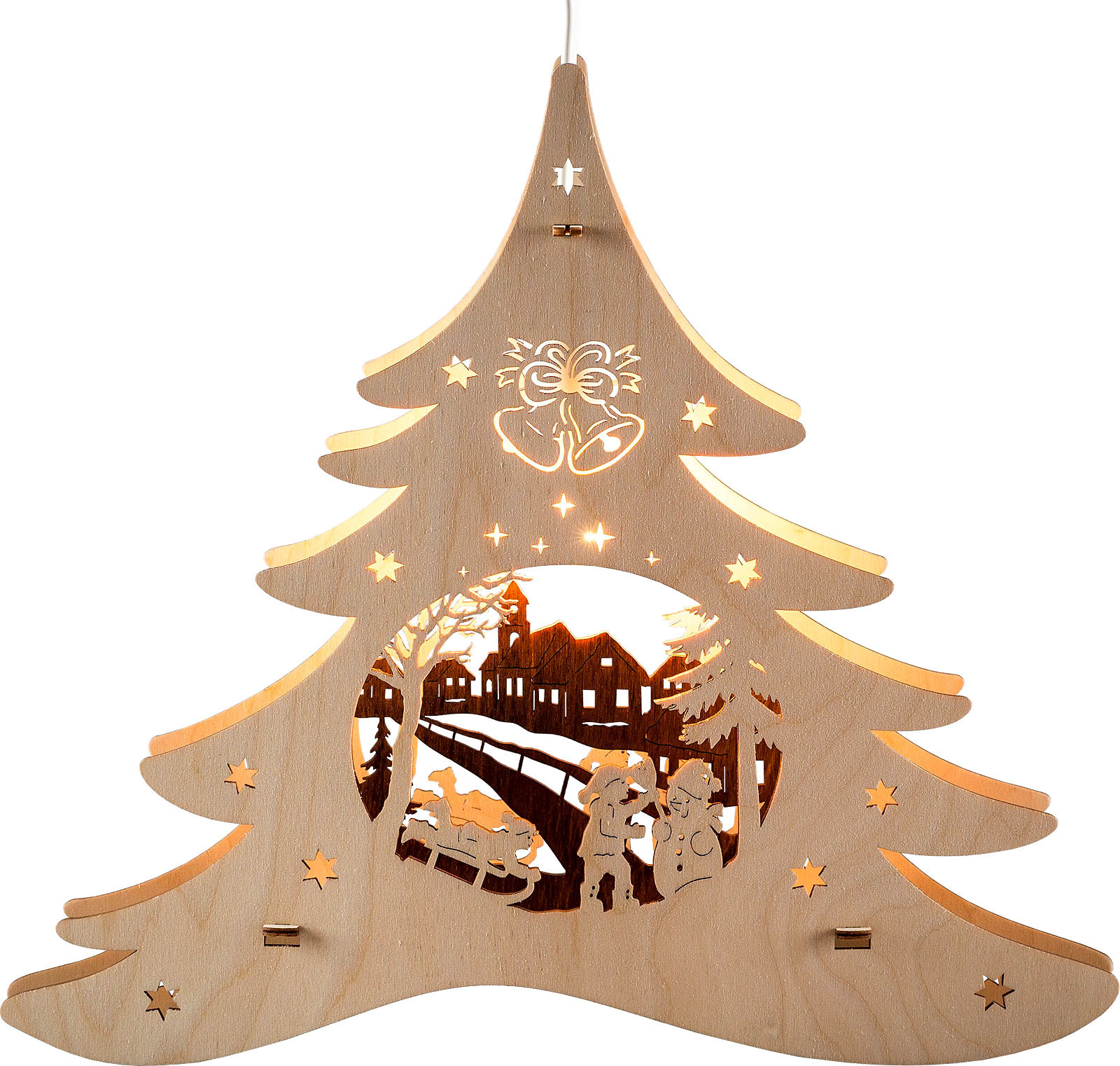 WEIGLA Fensterbild Tannenbaum - Winterspaß WEIGLA Fensterbild Tannenbaum - Winterspaß