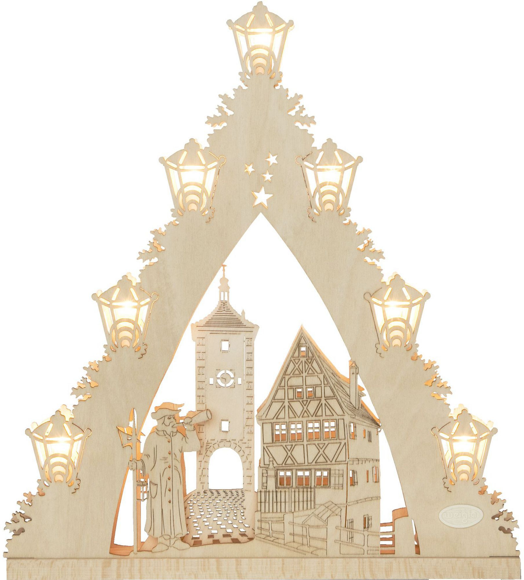 LED Lichterspitze 7 flg. Rothenburg ob der Tauber LED Lichterspitze 7 flg. Rothenburg ob der Tauber