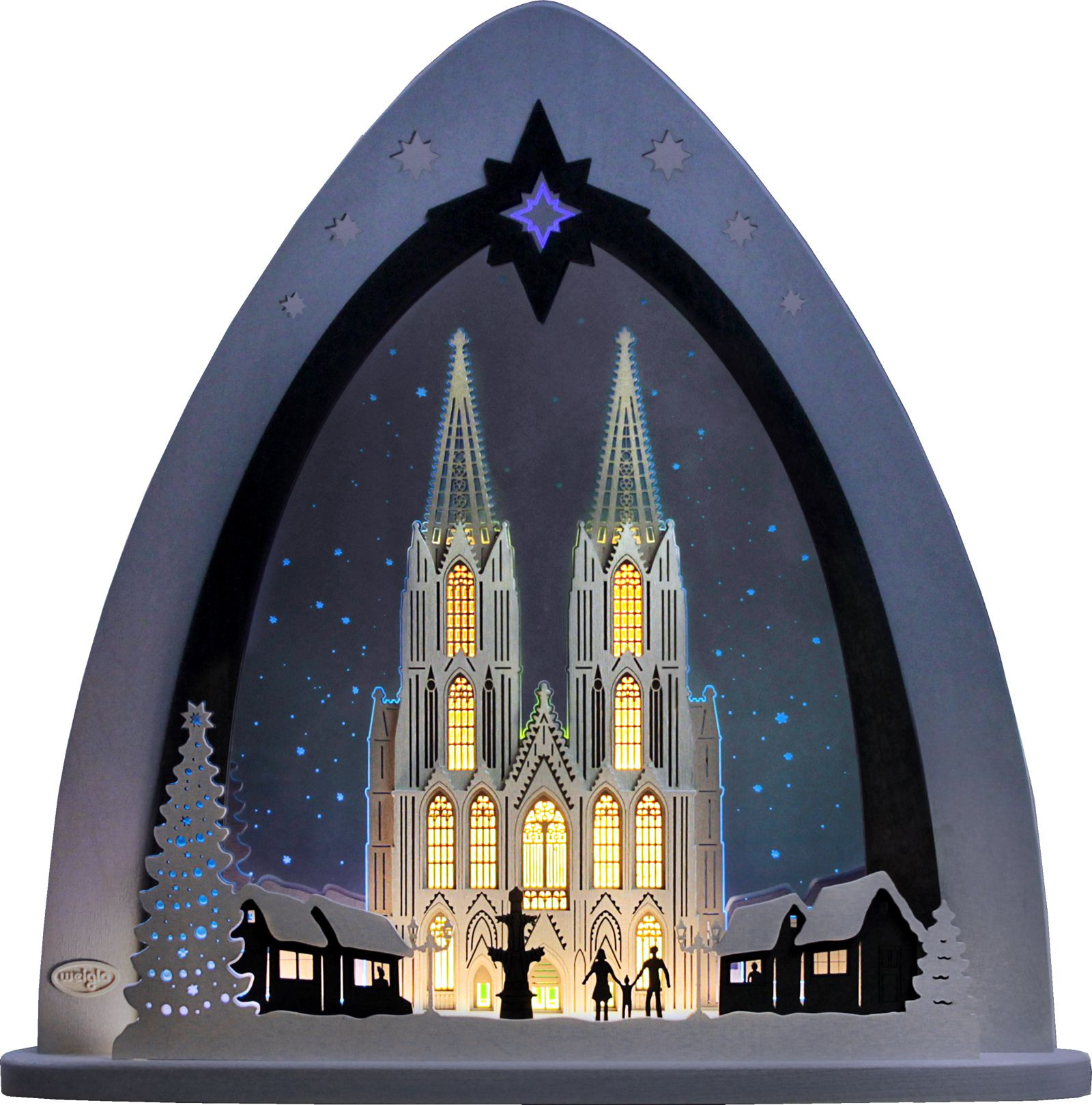WEIGLA LED-Lichterspitze Kölner Dom WEIGLA LED-Lichterspitze Kölner Dom