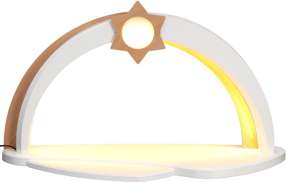 Zeidler LED Design Bogen weiß/Applikation natur Zeidler LED Design Bogen weiß/Applikation natur